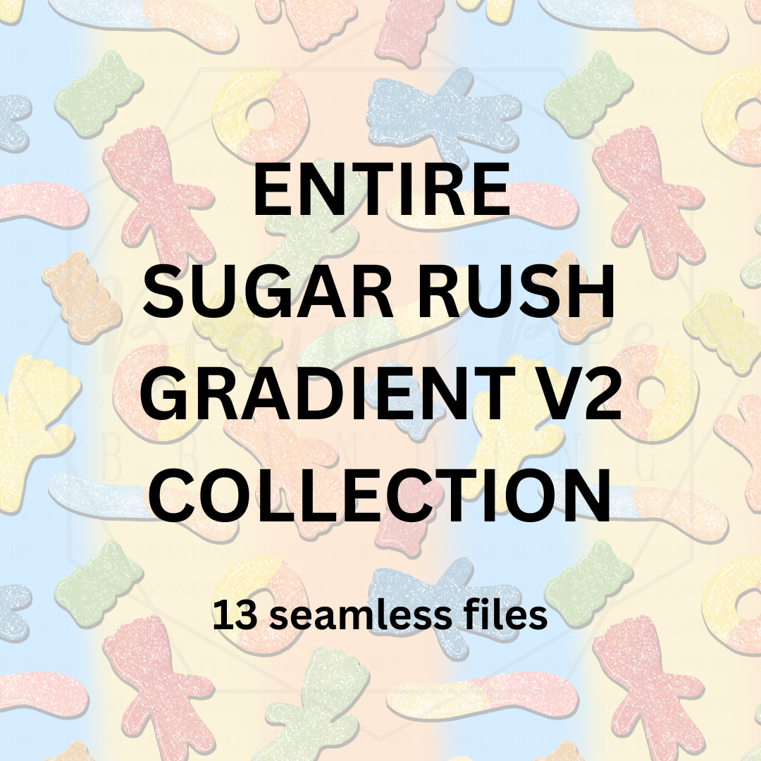 LIMITED Sugar Rush Gradient V2 MEGA BUNDLE SEAMLESS PATTERNS