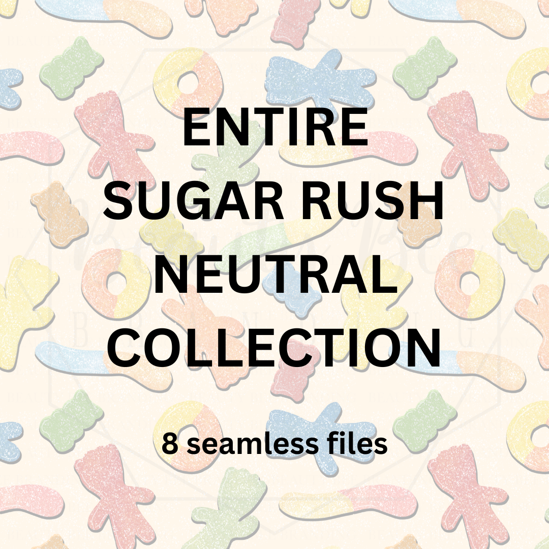 LIMITED Sugar Rush Neutral MEGA BUNDLE SEAMLESS PATTERNS