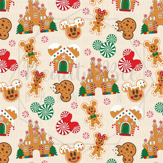 Christmas Cookies SEAMLESS PATTERN