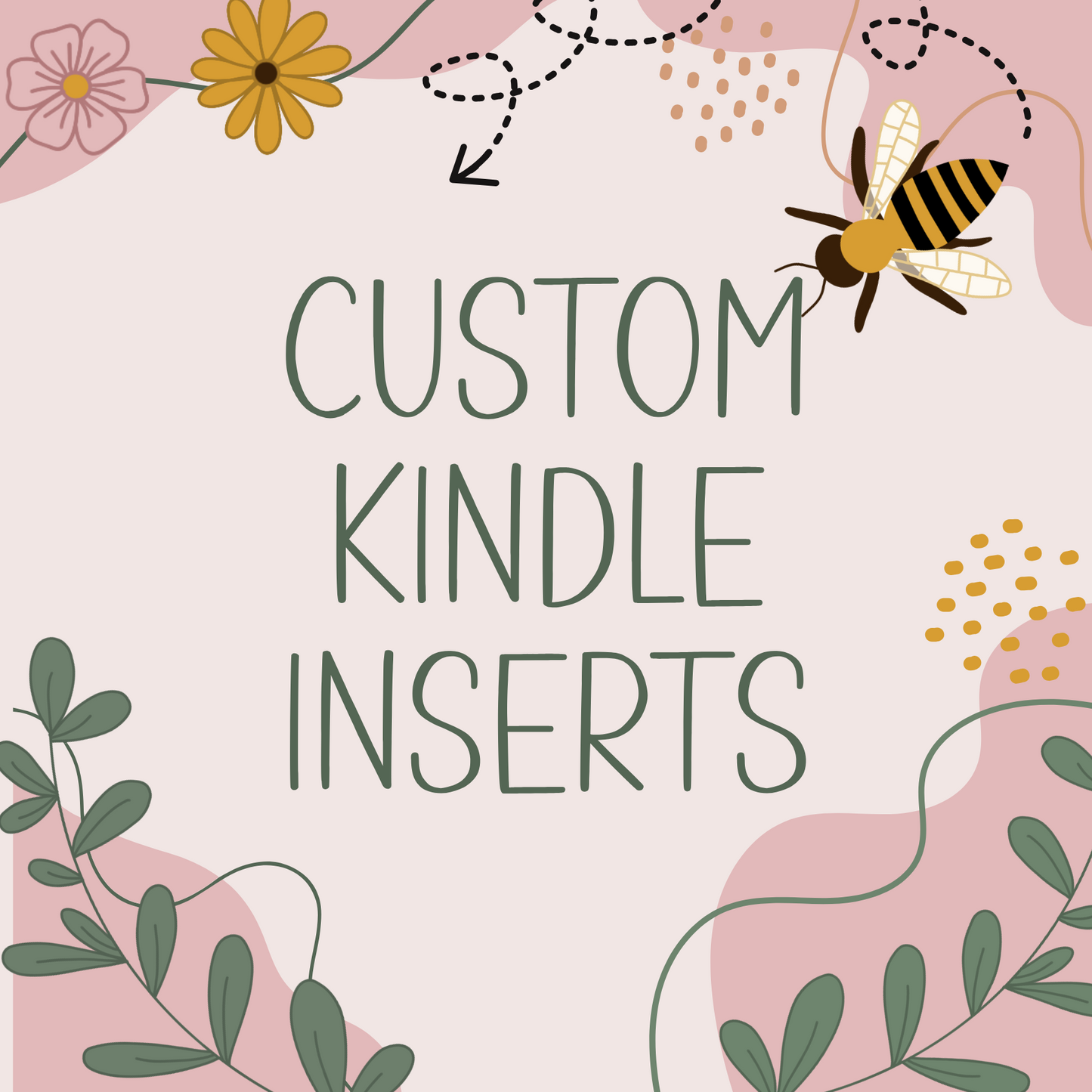 eReader Insert -CUSTOM INSERT