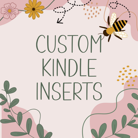eReader Insert -CUSTOM INSERT