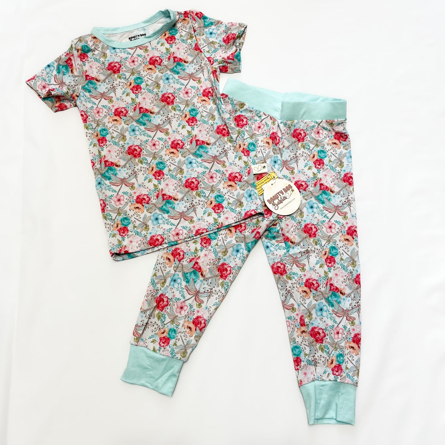 IN STOCK Dragonflies Bamboo Viscose Pajamas