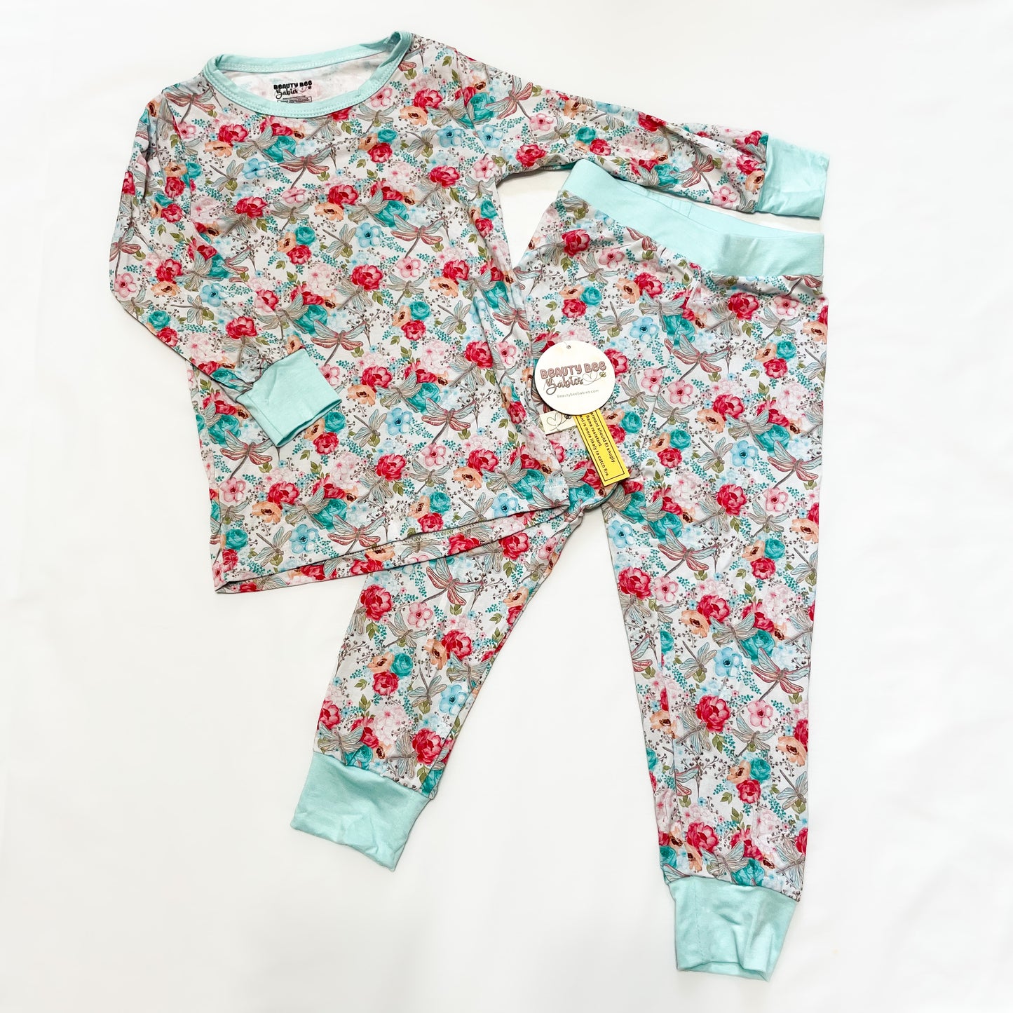 IN STOCK Dragonflies Bamboo Viscose Pajamas