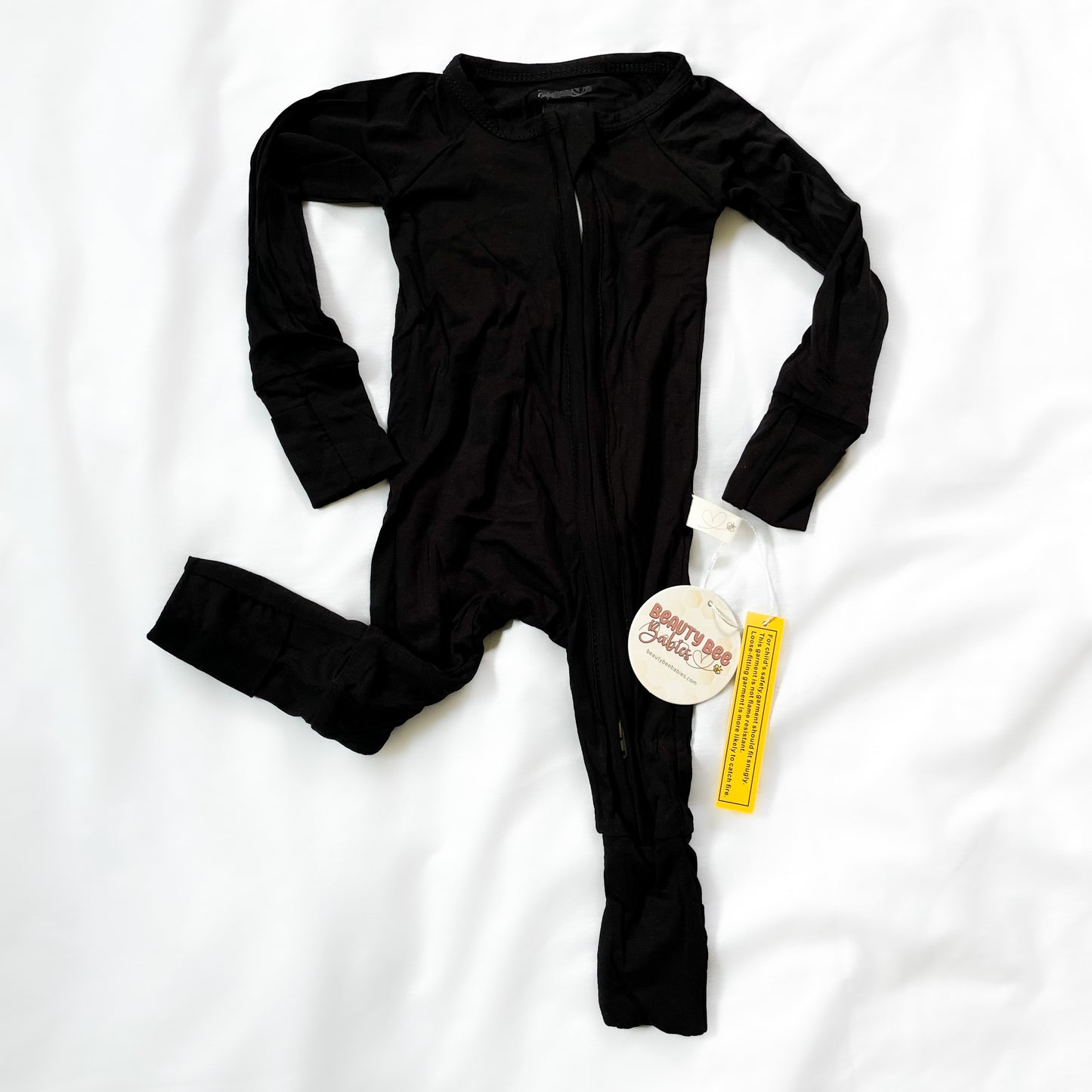 IN STOCK Black Bamboo Viscose Pajamas