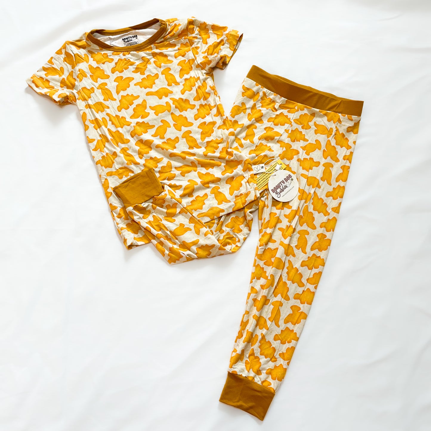 IN STOCK Dino Nuggets Bamboo Viscose Pajamas