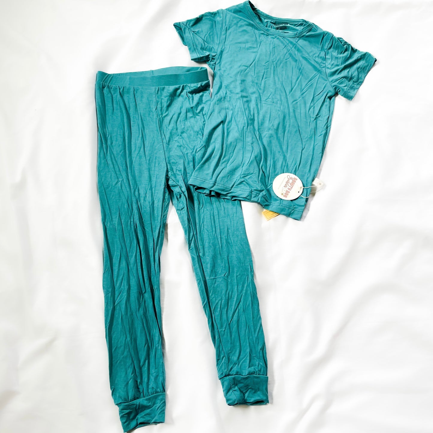 IN STOCK Teal Bamboo Viscose Pajamas
