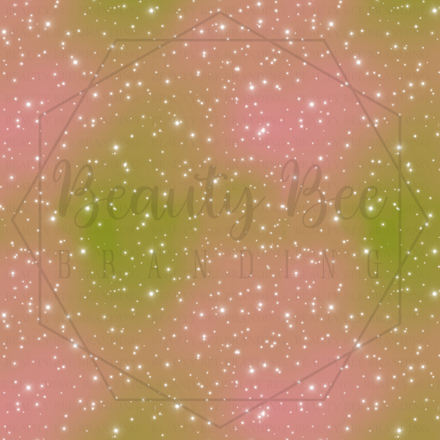 Spooky Treats Orange Stars Cord SEAMLESS PATTERN