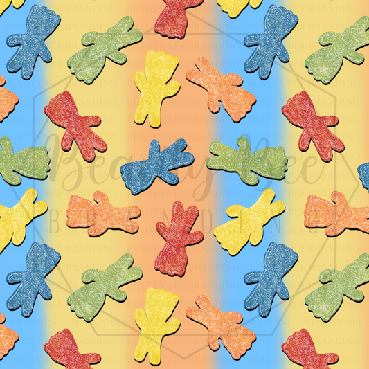 Sugar Rush Sour Patch Gradient V2 SEAMLESS PATTERN