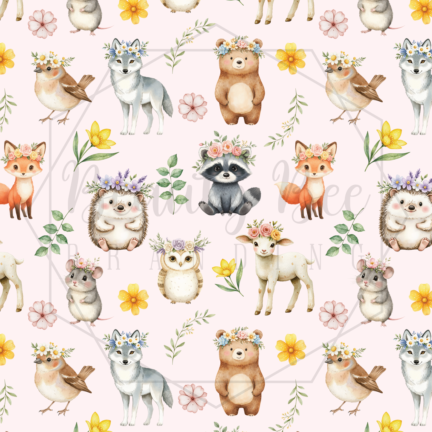 Spring Critters SEAMLESS PATTERN