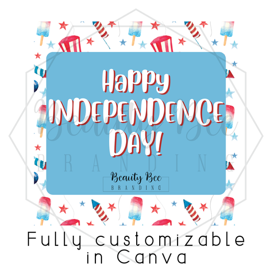 Summer Interactive Post 5 Editable Template