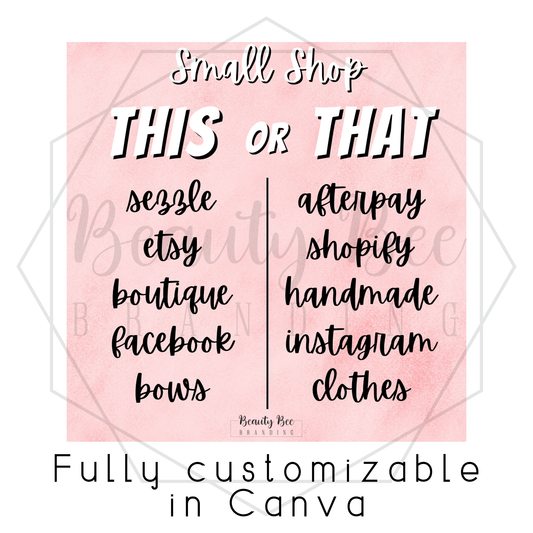 Summer Interactive Post 5 Editable Template