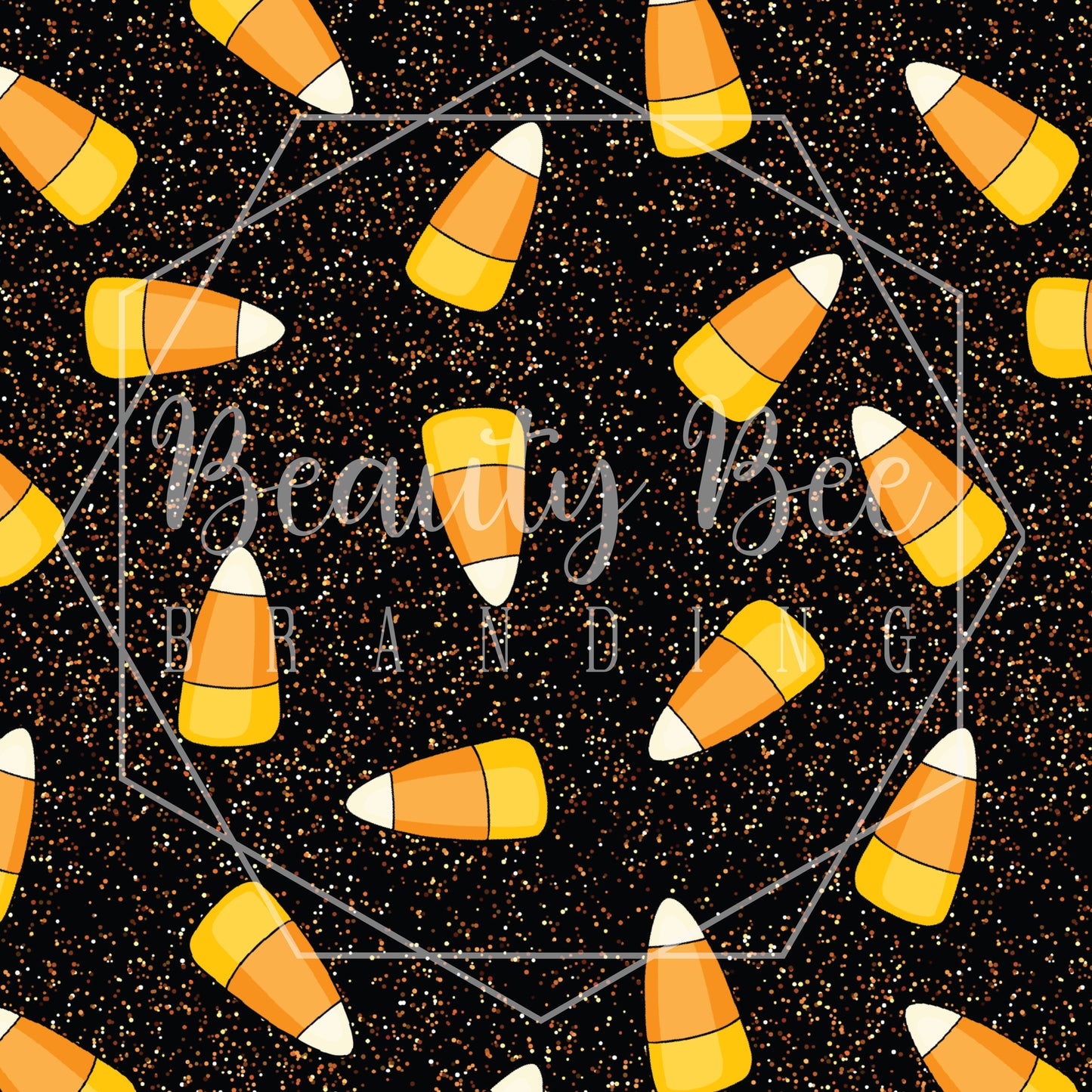 Candy Corn Speckled SEAMLESS PATTERN