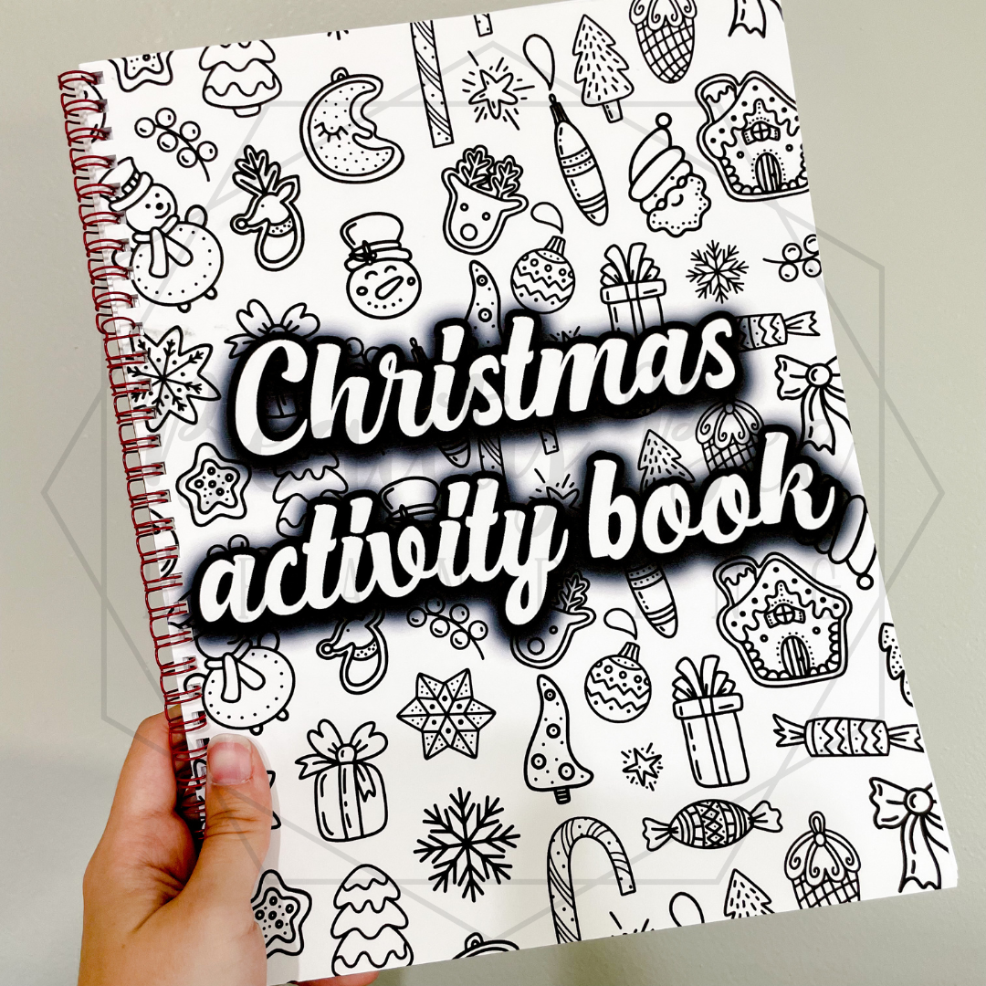 Christmas Activity Coloring Book