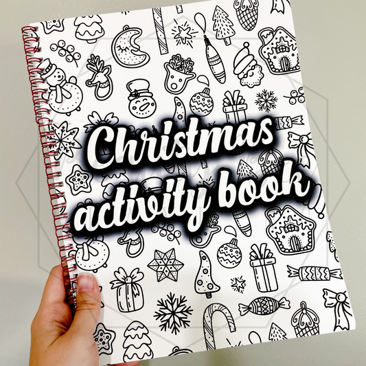 Christmas Activity Coloring Book