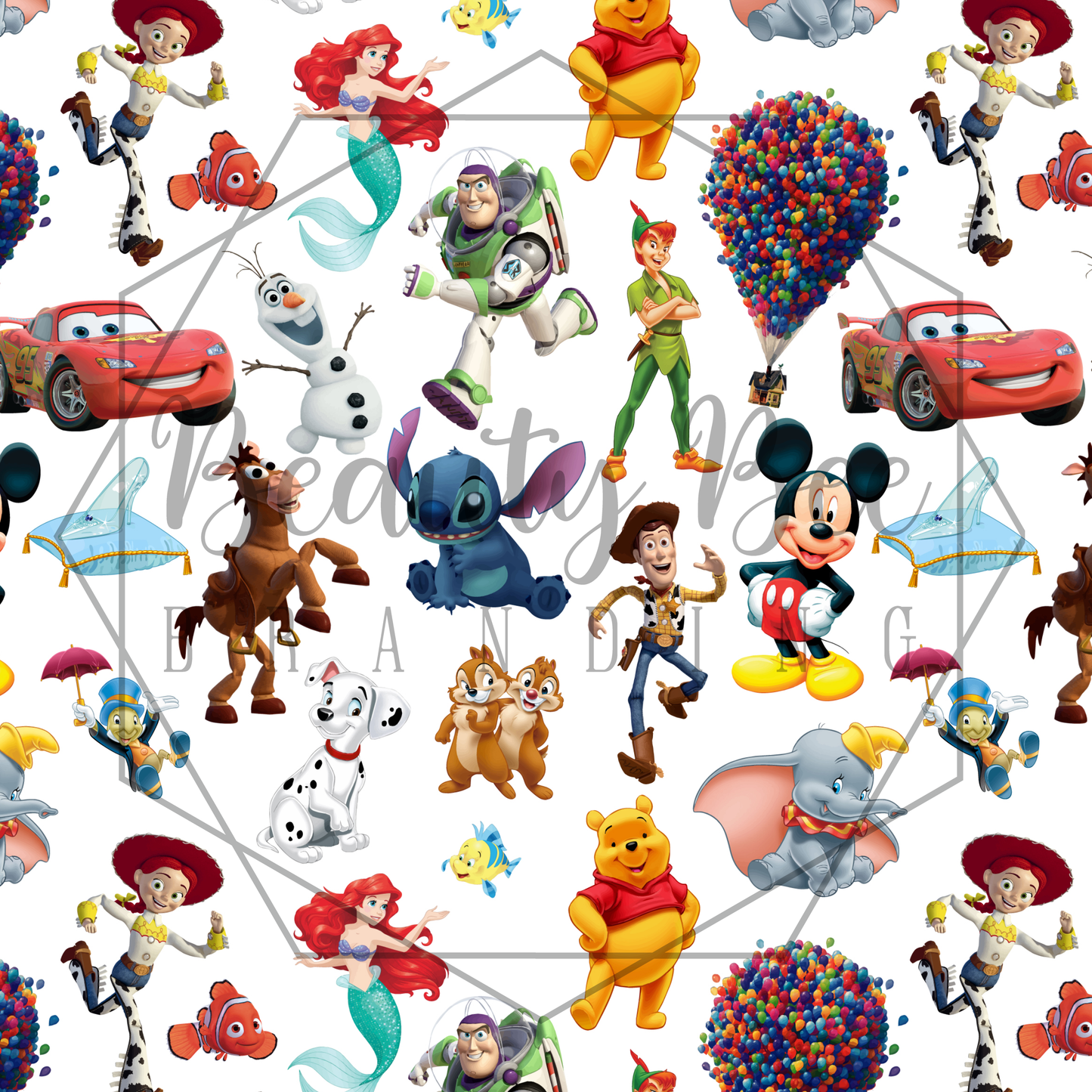 Walt's Magic SEAMLESS PATTERN