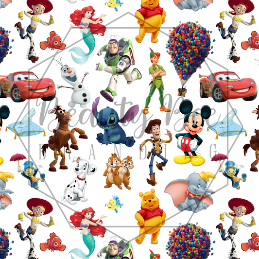 Walt's Magic SEAMLESS PATTERN