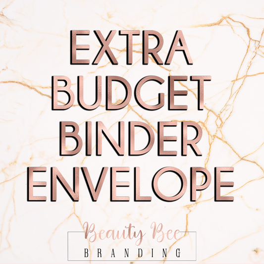 Extra Budget Envelope