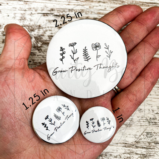 WHOLESALE Mental Health Pastel BUTTONS