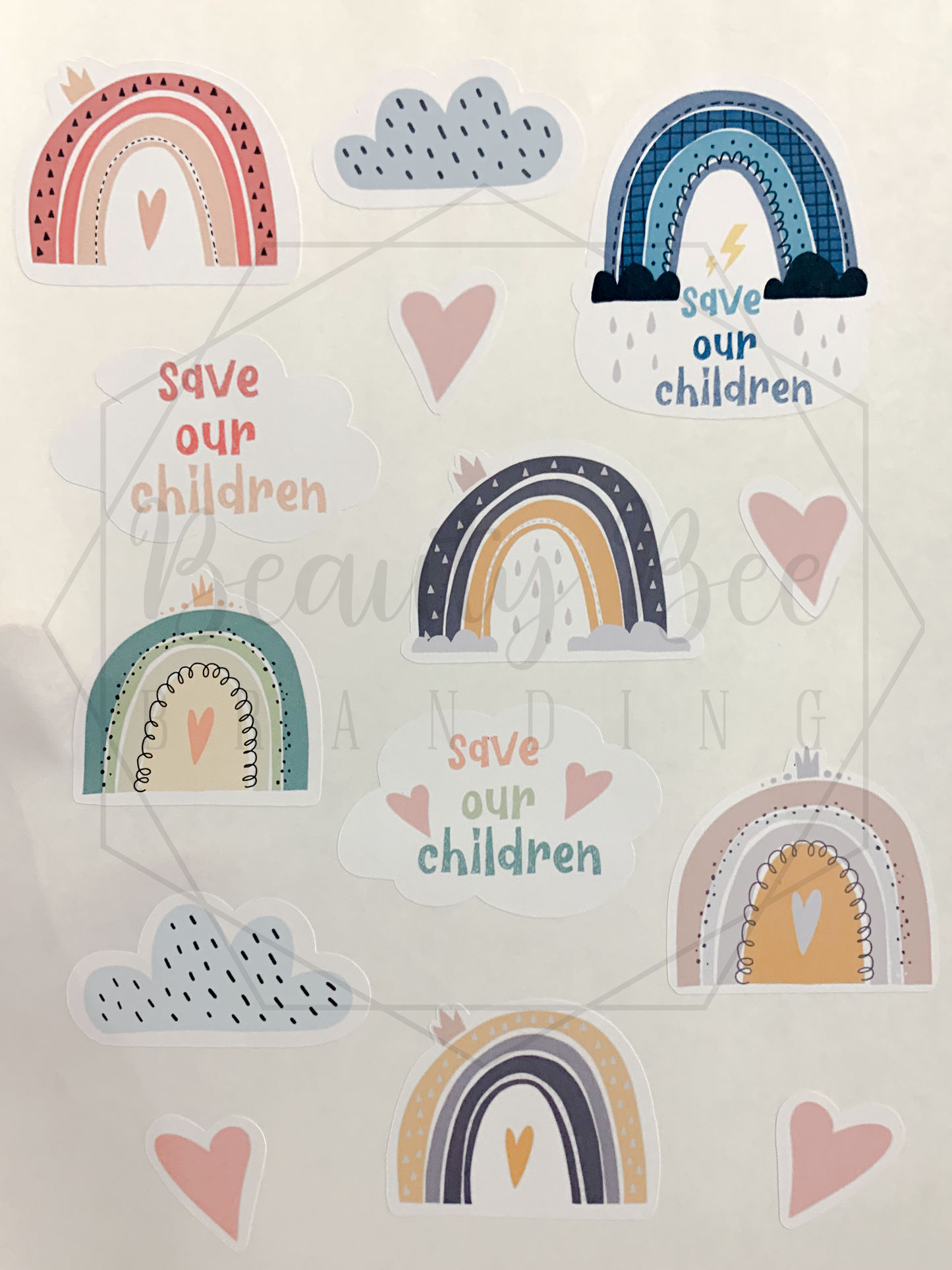 Save Our Children Sticker Sheet