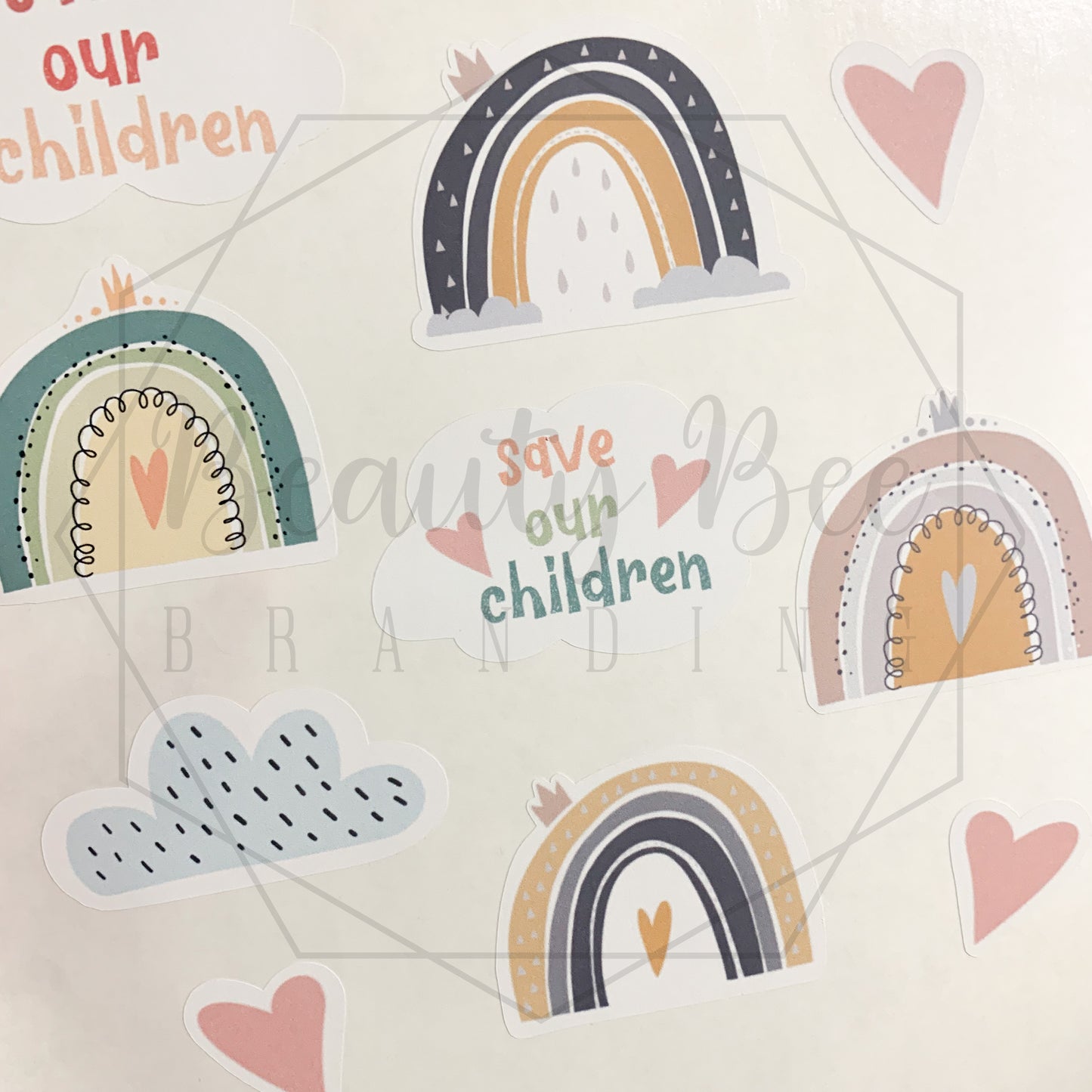 Save Our Children Sticker Sheet