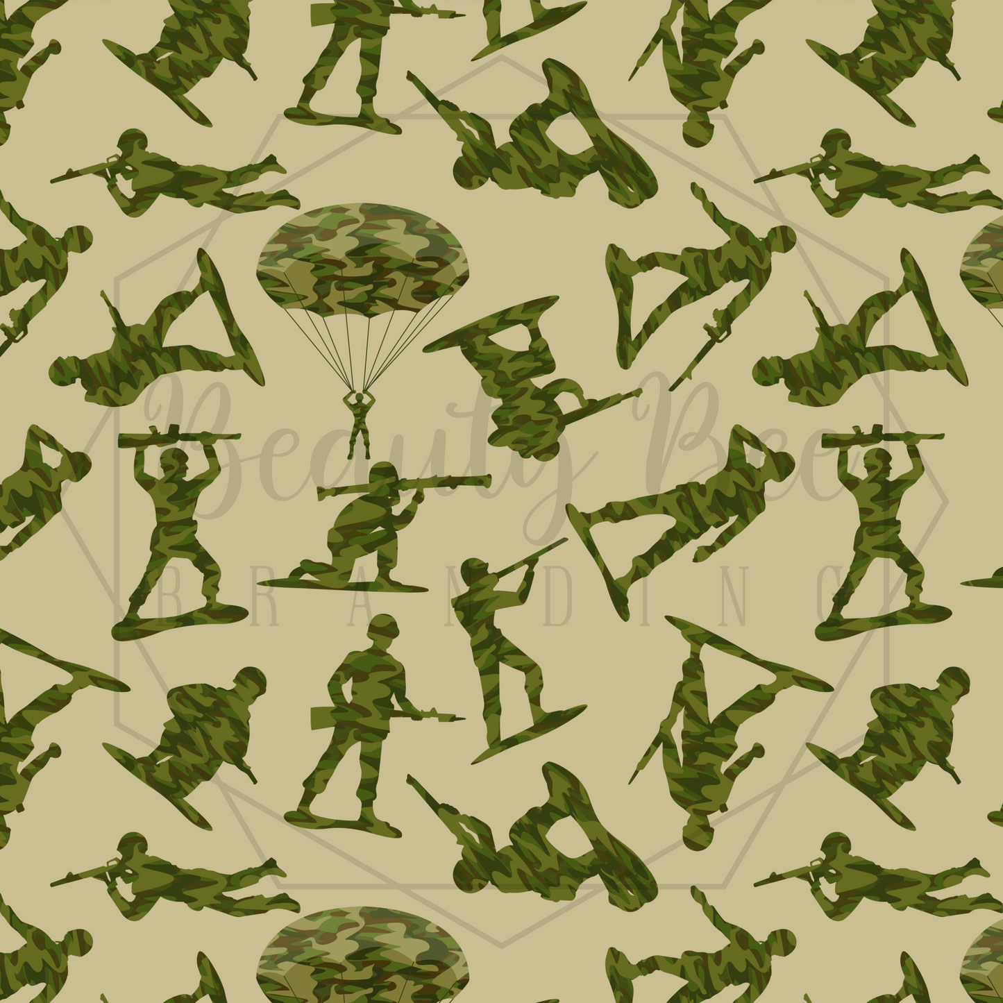 Army Men SEAMLESS PATTERN