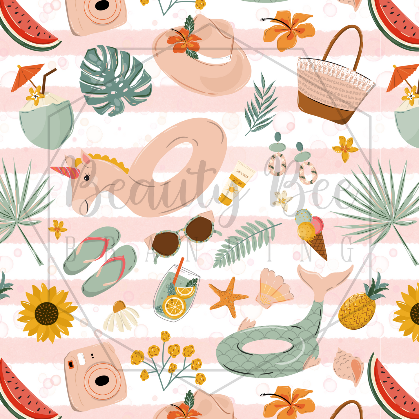 Beach Please SEAMLESS PATTERN