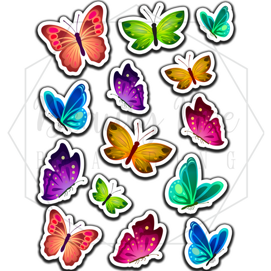 Butterflies Sticker Sheet