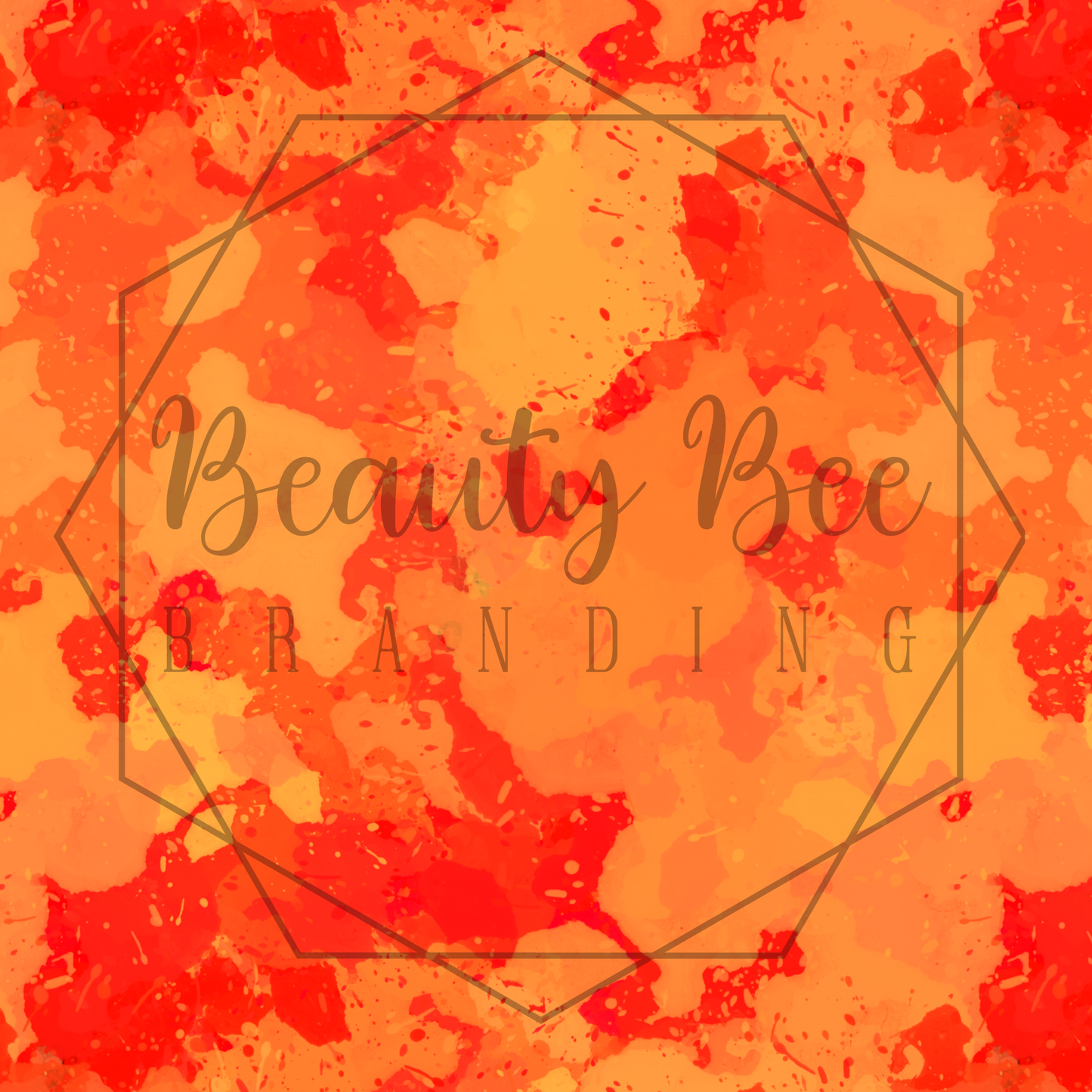 Watercolor Fire SEAMLESS PATTERN