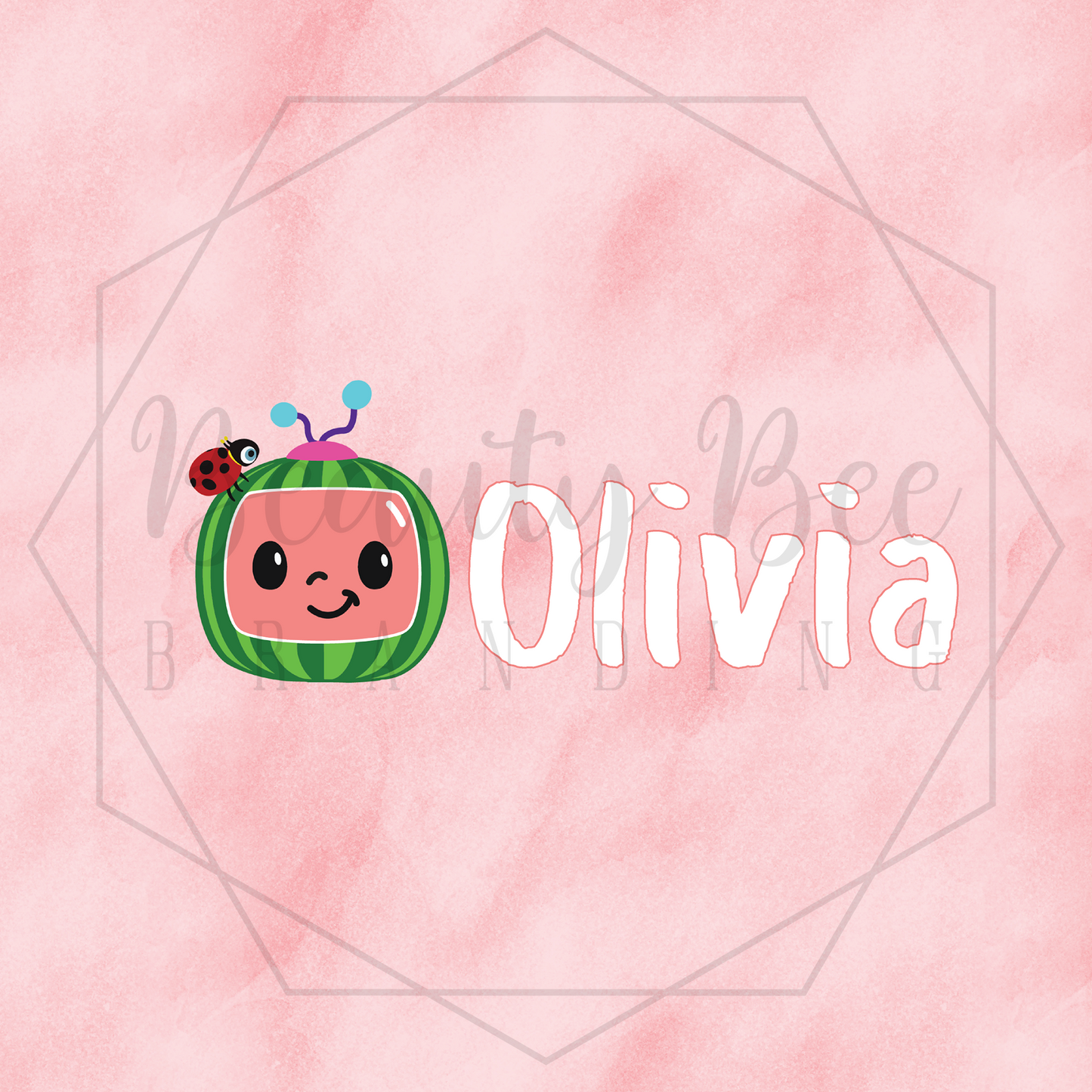 Fruit Family Pink Customized PANEL FILE