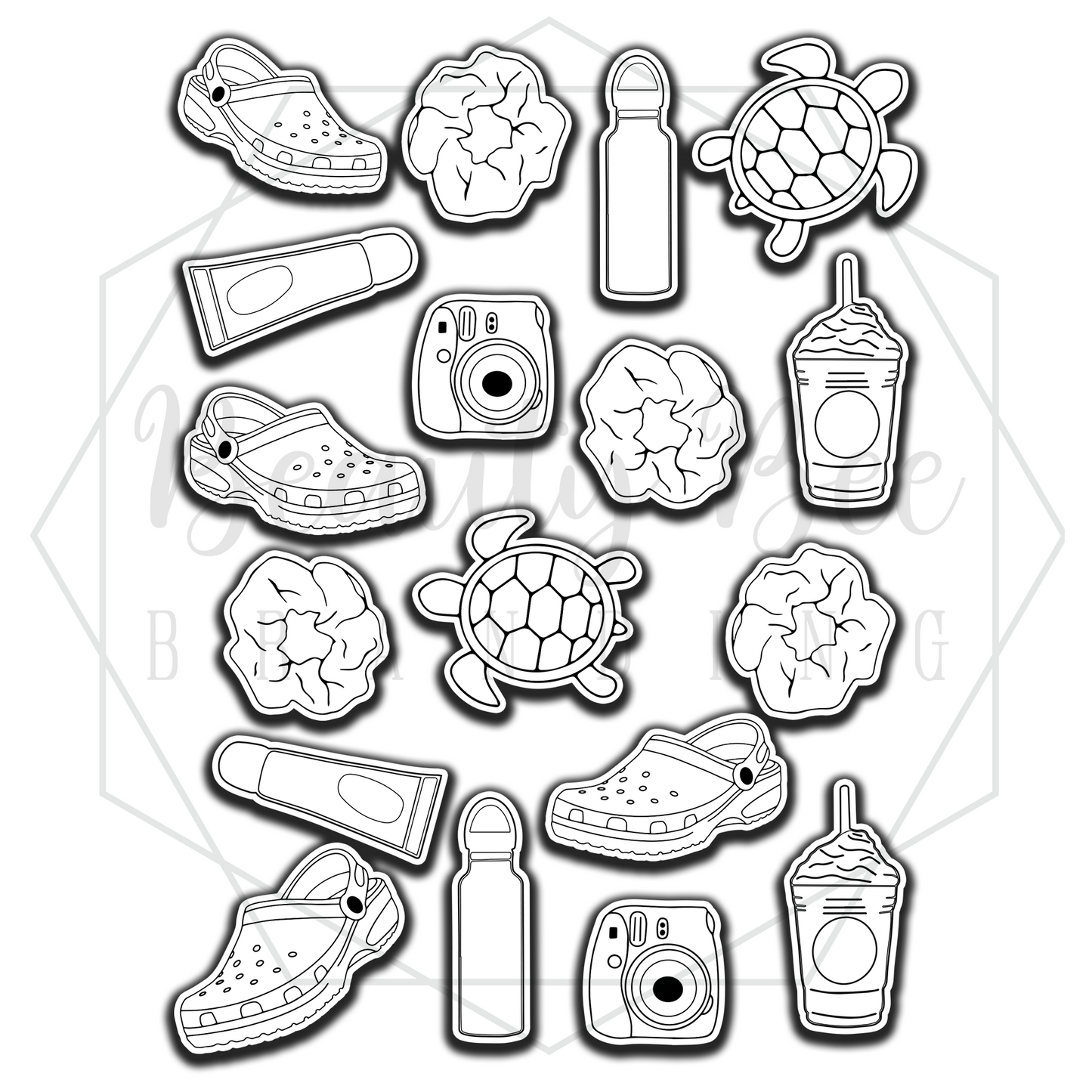 VSCO Color Your Own Sticker Sheet