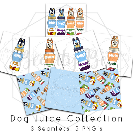 LIMITED Juice Dogs MEGA BUNDLE SEAMLESS PATTERNS