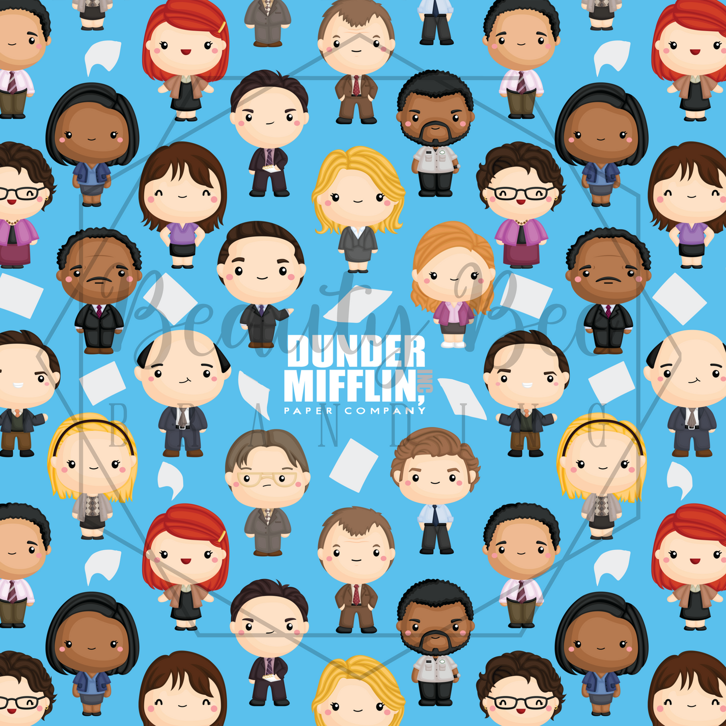 Paper People SEAMLESS PATTERN