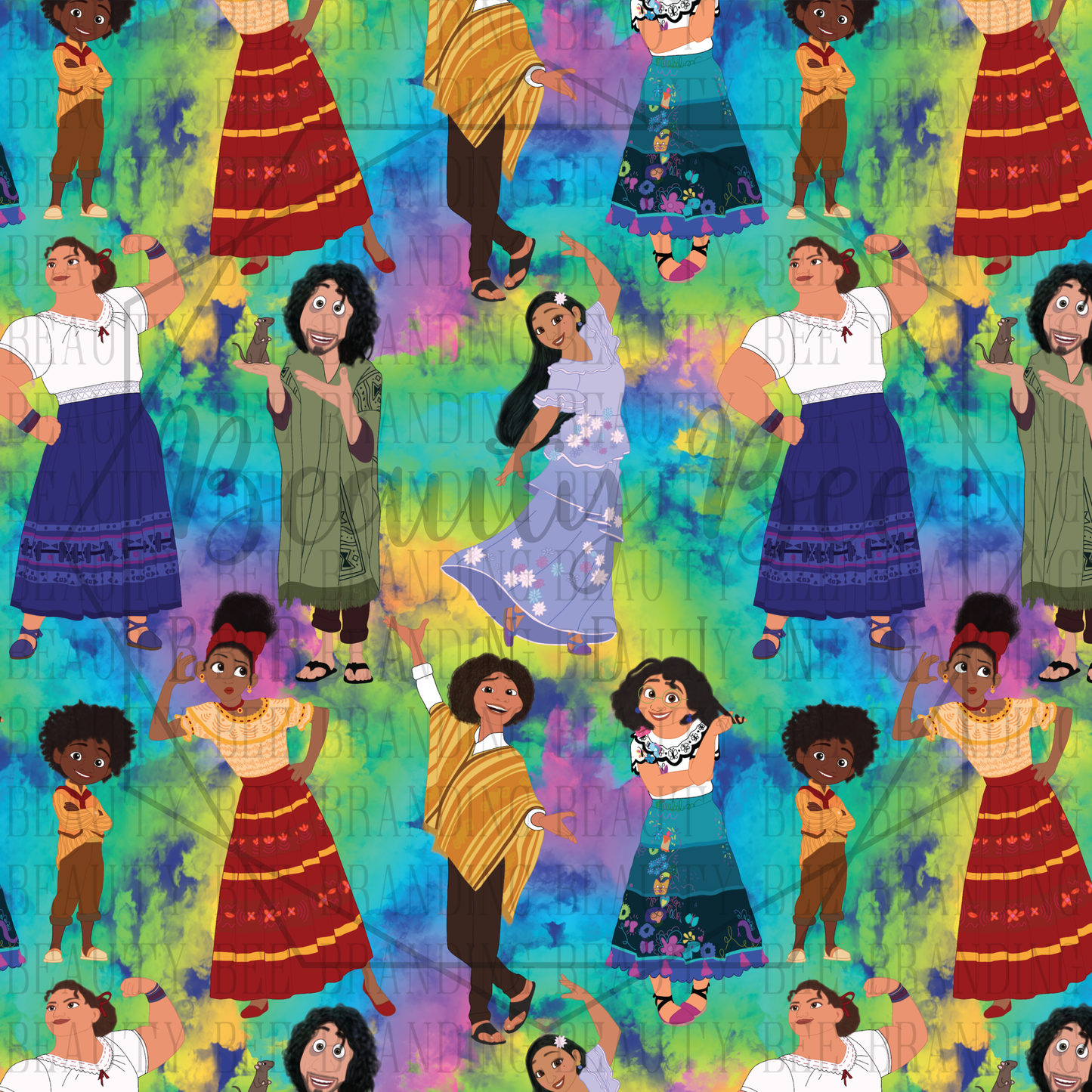 Gifted Family SEAMLESS PATTERN