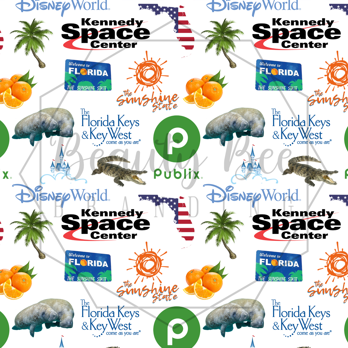 Florida SEAMLESS PATTERN