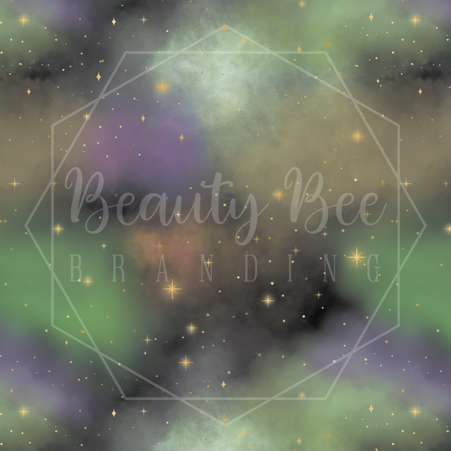 Princess Halloween Fog Coordinating SEAMLESS PATTERN