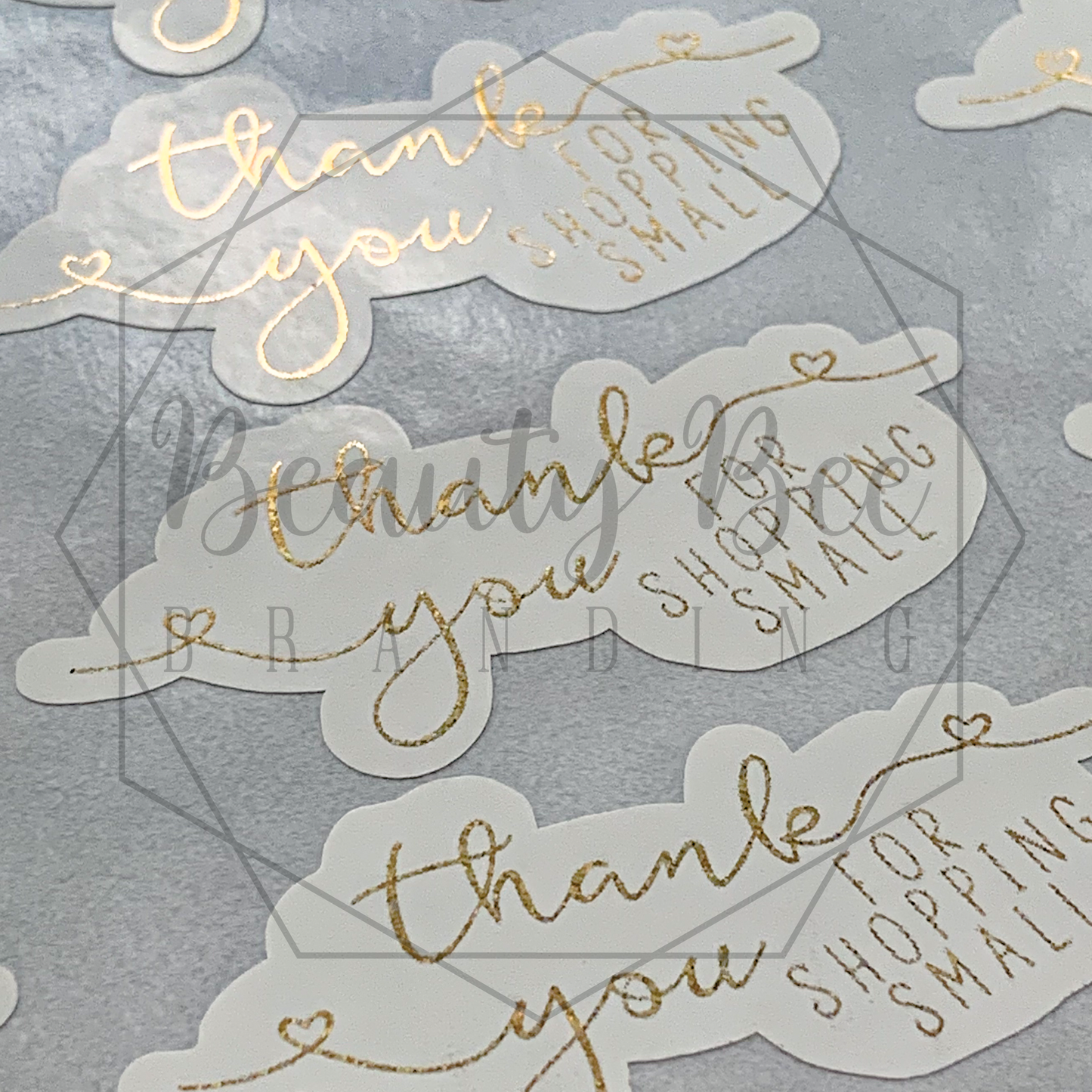 Thank You For Shopping Small Sticker Sheet