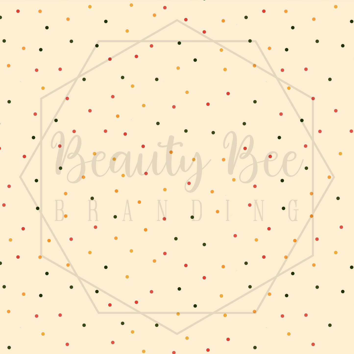 Fruit Salad Dots Coordinate SEAMLESS PATTERN