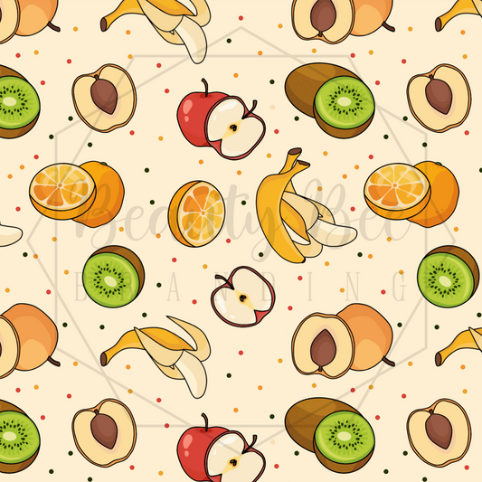 Fruit Salad SEAMLESS PATTERN