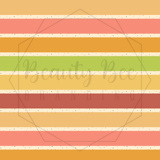 Fruit Salad Stripes and Dots Coordinate SEAMLESS PATTERN