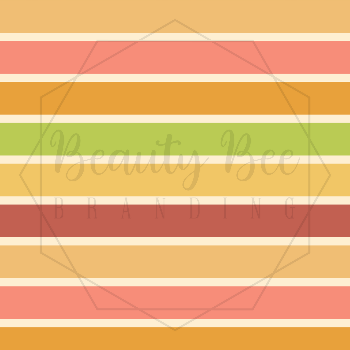 Fruit Salad Stripes Coordinate SEAMLESS PATTERN