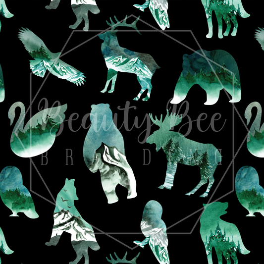 Forest Animals SEAMLESS PATTERN