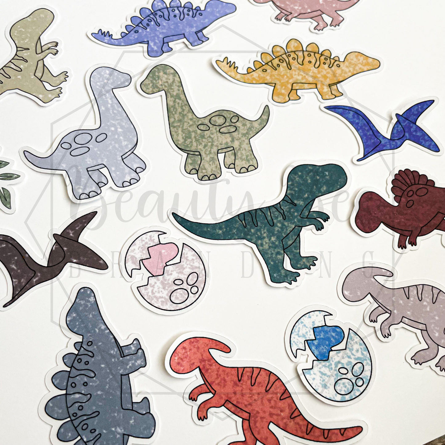 Grunge Dinos Temporary Tattoos