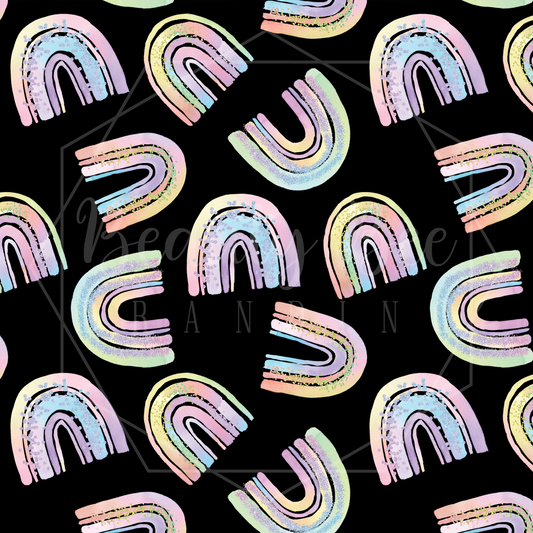 Holo Rainbows SEAMLESS PATTERN