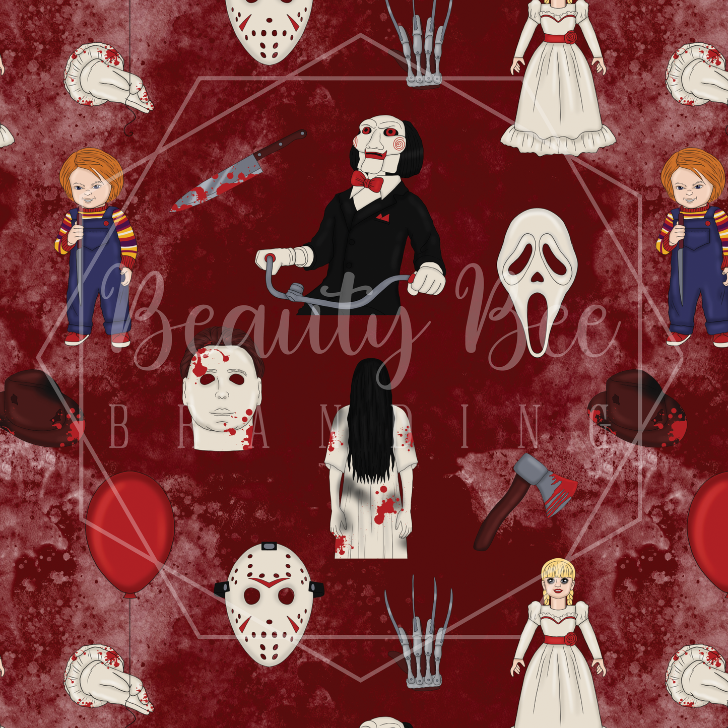 Horror SEAMLESS PATTERN