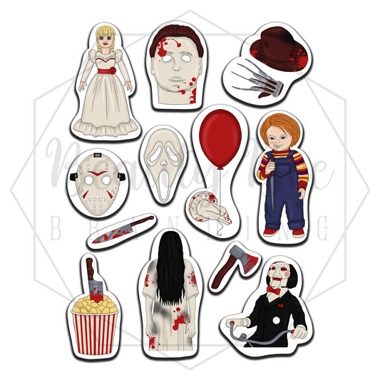 Horror Temporary Tattoos