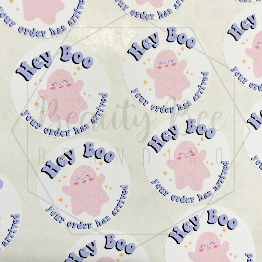 Hey Boo Sticker Sheet