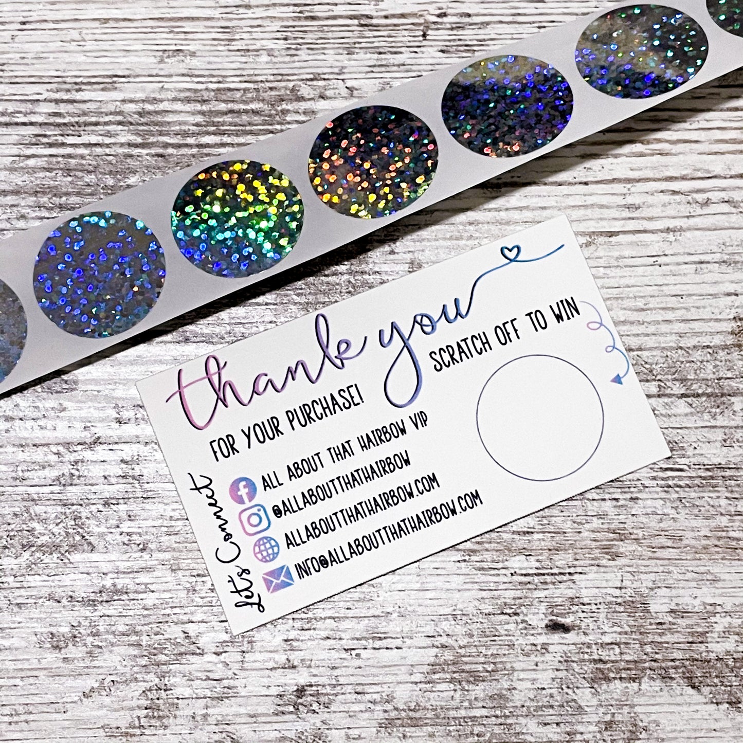 Scratch Off Cards