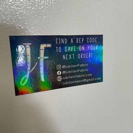 Magnetic Business Cards
