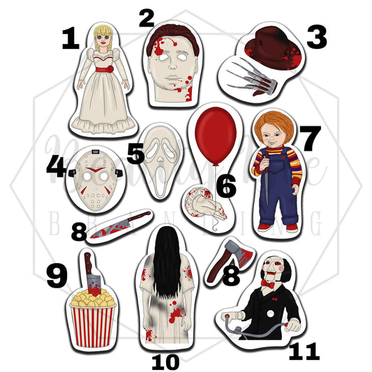 Horror Temporary Tattoos