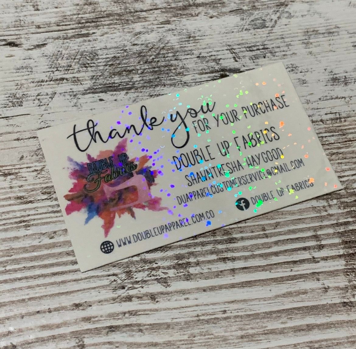 Business & Thank You Cards